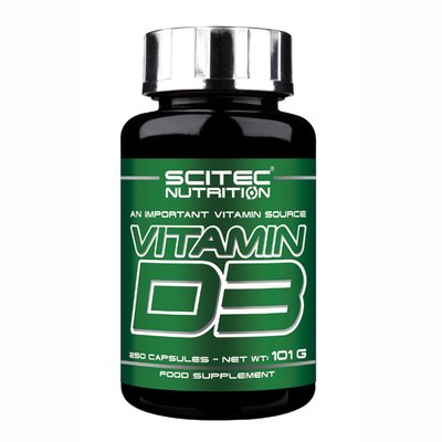 Scitec Vitamin D3 250 Caps