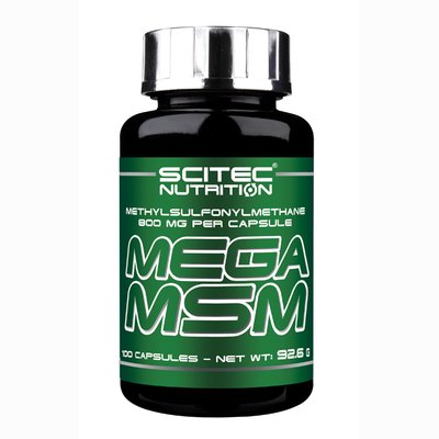Scitec Mega MSM 100 Caps MHD 09/2020
