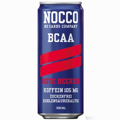 Nocco BCAA 330ml Dose Rote Beeren