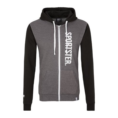 Sportsterwear Retro Zip-Up Jacke - Black