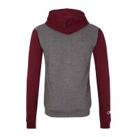 Sportsterwear Retro Zip-Up Jacke Burgundy