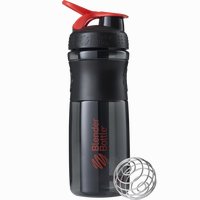 BlenderBottle SportMixer 828ml Schwarz/Rot