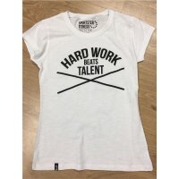 Sportsterwear Womens "Hard work beats talent" Tee M