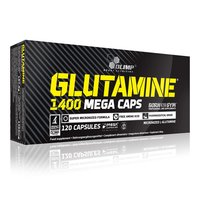 Olimp Glutamine 1400 Mega Caps 120 Kapseln  (MHD 11/2020)