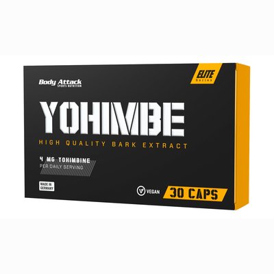 Body Attack Yohimbe 30 Caps