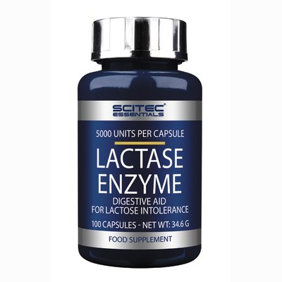 Scitec Lactase Enzyme 100 Caps MHD 01/2021
