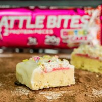 Battle Bites High Protein Bar Birthday Cake