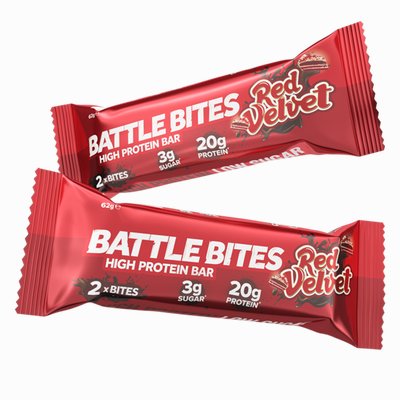 Battle Bites High Protein Bar Red Velvet