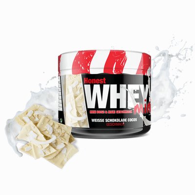 #Sinob Blackline2.0 Honest Whey+Mini 150g Wei&szlig;e Schokolade Kokos