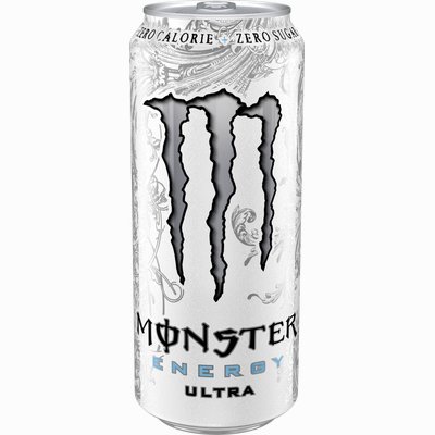 Monster Energy Ultra 0,5L White