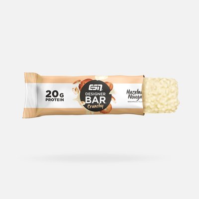 ESN Designer Bar Crunchy 60g Hazelnut Nougat