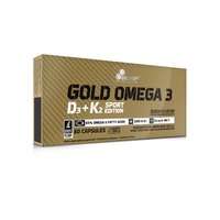 Olimp Gold Omega 3 D3+K2 Sport Edition 60 Caps