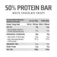 Got7 50% Protein Bar 60g White Choco Crisp