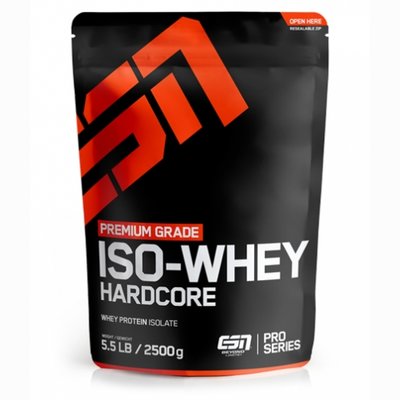 ESN Iso Whey Hardcore 2500g BigPack Hazelnut