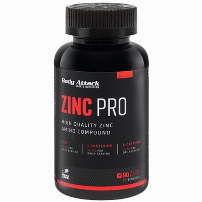 Body Attack Zinc Pro 90 Caps