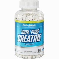 Body Attack 100% Pure Creatine-240 Caps
