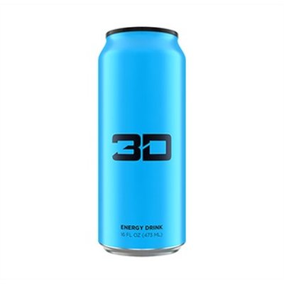 3D Energy 473ml Berry Blue