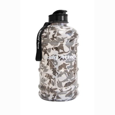 Body Attack Water Bottle XXL - 2,2 Liter Camouflage
