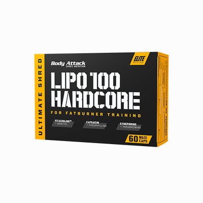 Body Attack Lipo 100 Hardcore
