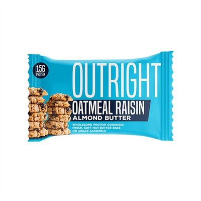 MTS Outright Bar 60g Oatmeal Raisin Almond Butter