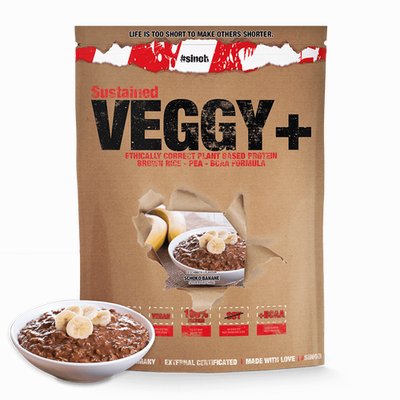 #Sinob Blackline2.0 Veggy+ Vegan Protein 900g Banane Schoko