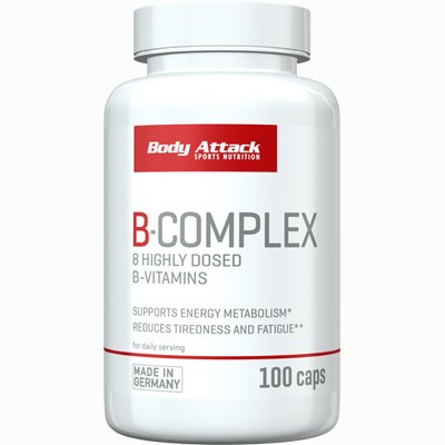Body Attack B-Complex 100 Caps
