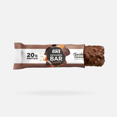 ESN Designer Bar Crunchy 60g Chocolate Caramel