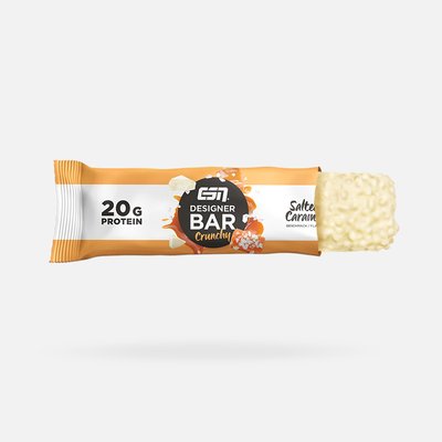 ESN Designer Bar Crunchy 60g Salted Caramel