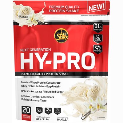 All Stars Hy-Pro 500g Vanilla