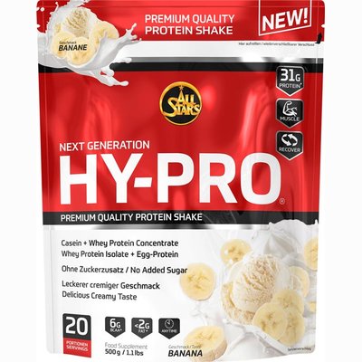 All Stars Hy-Pro 500g Banane