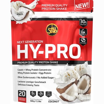 All Stars Hy-Pro 500g Cocos