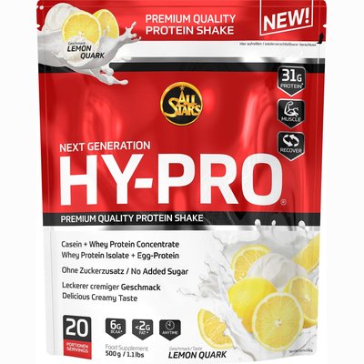 All Stars Hy-Pro 500g Lemon-Quark