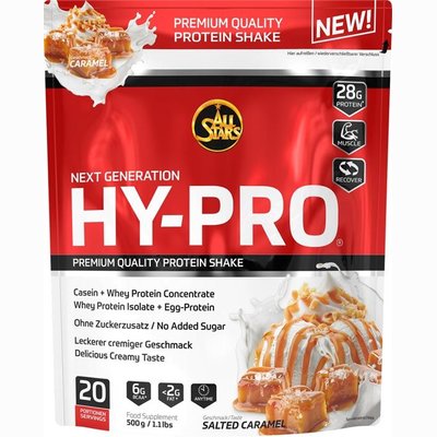 All Stars Hy-Pro 500g Salted-Caramel