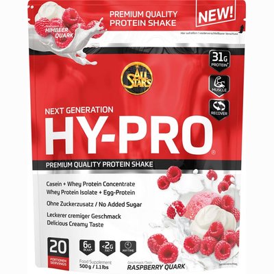 All Stars Hy-Pro 500g Himbeer-Quark