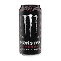 Monster Energy Ultra 0,5L Ultra Black