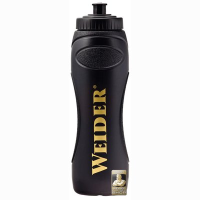 Weider Trinkflasche schwarz 1L