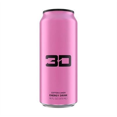 3D Energy 473ml Cotton Candy