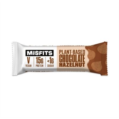Misfits Vegan High Protein Bar Chocolate Hazelnut