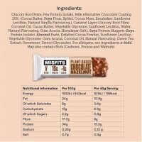 Misfits Vegan High Protein Bar Chocolate Hazelnut