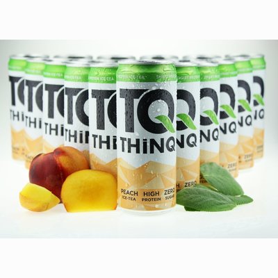 TQ THINQ | Whey Protein Eistee | Peach | 330ml
