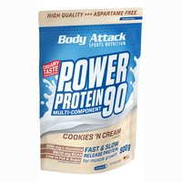 Body Attack Power Protein 90 - 500g Cookiesn Cream