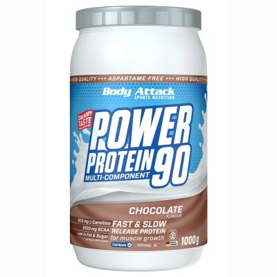 Body Attack Power Protein 90 - 1Kg Chocolate Cream