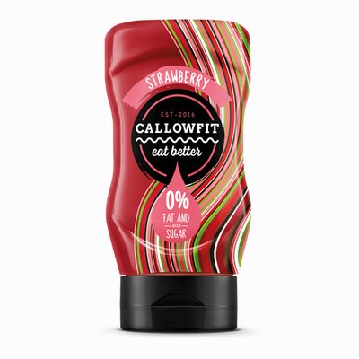 Callowfit Sauce 300ml Strawberry