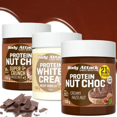 Body Attack Protein Nut Choc 250g