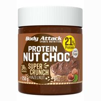 Body Attack Protein Nut Choc 250g Hazelnut Super Crunch