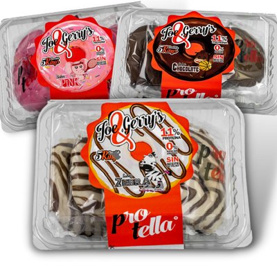 Protella Protein Donuts (5 Stück) Joe&Gerrys Chocolate