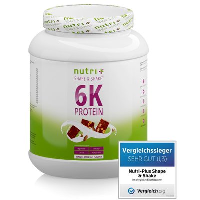 Nutri-Plus Vegan 6K Proteinpulver 1000g