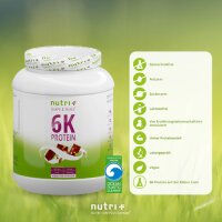 Nutri-Plus Vegan 6K Proteinpulver 1000g
