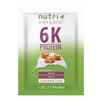 Nutri-Plus Vegan 6K Proteinpulver Probe 30g Salted Caramel