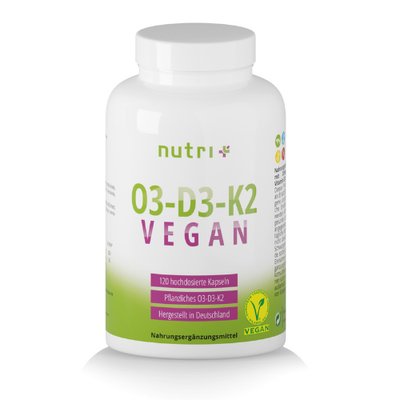 Nutri-Plus O3-D3-K2 Vegan 120 Kapseln